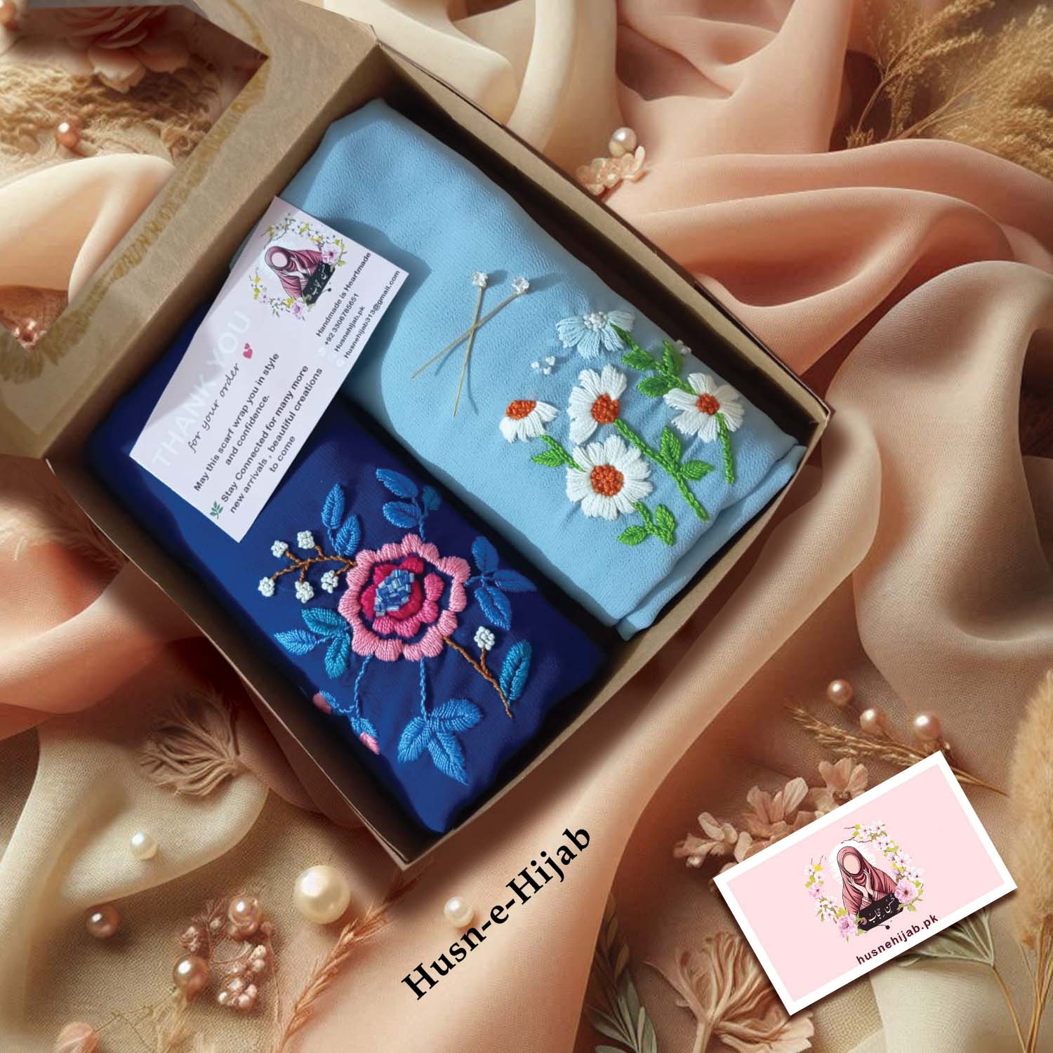 Bundle Box 4 - Embroidered Chiffon
