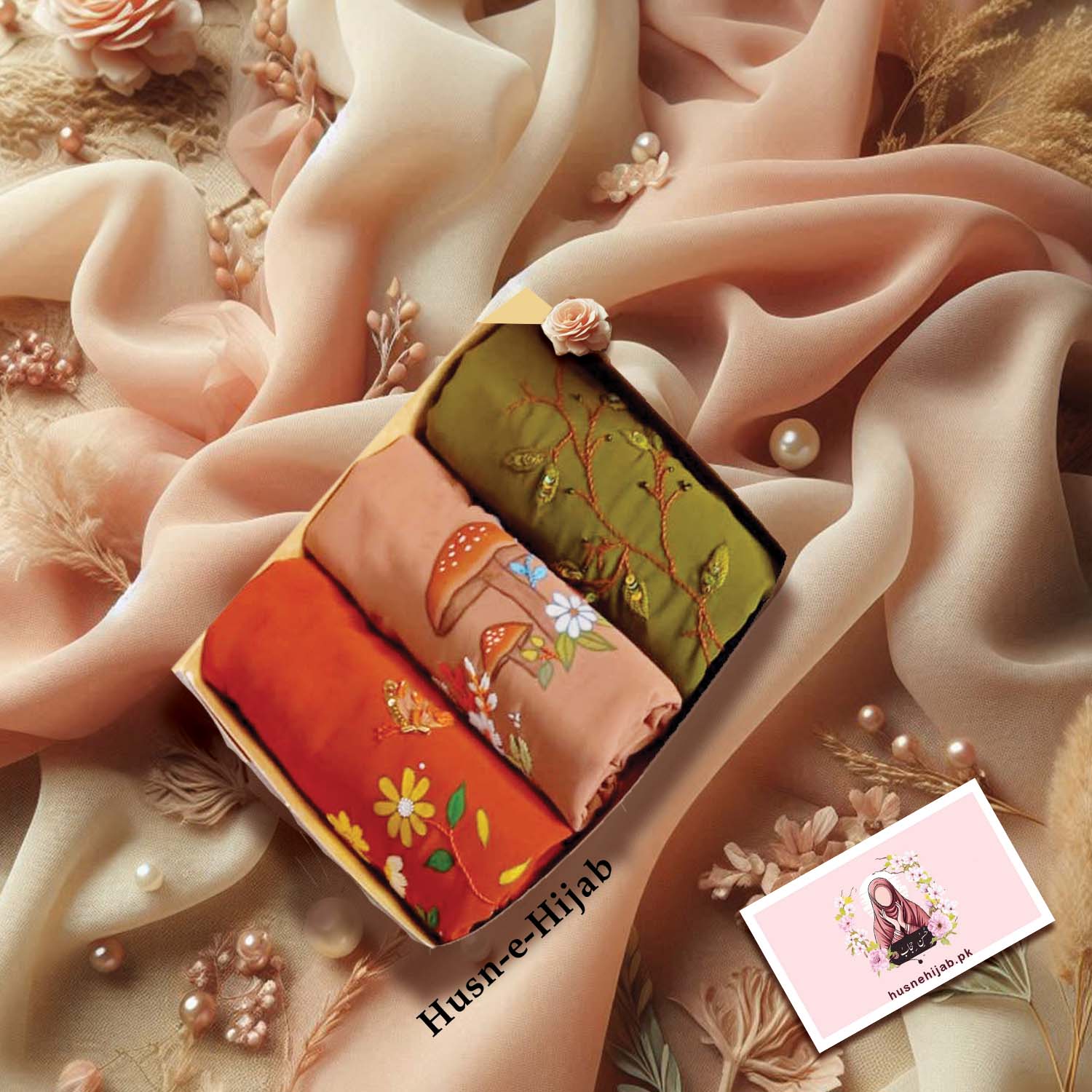Bundle Box 2 - Embroidered Chiffon