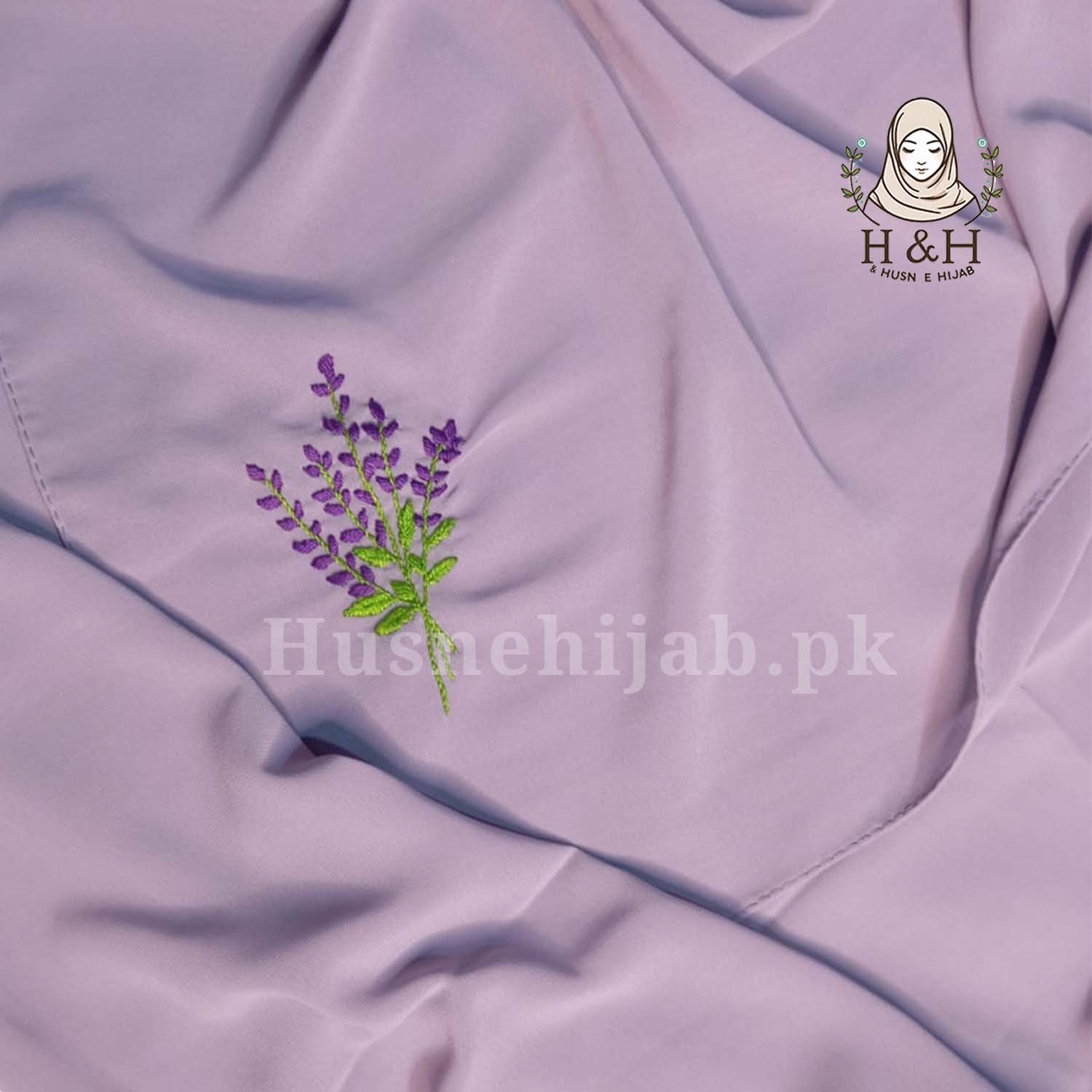 Embroidered -Formal - Floral | Lavender